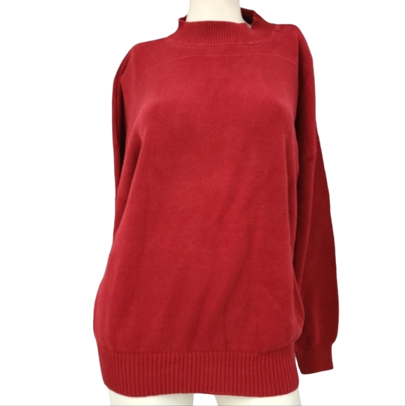 Men's Red Gap Y2K Classic Sweater size large - Picture 2 of 5